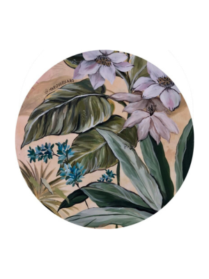 Plato de sitio "Hojas Grandes"