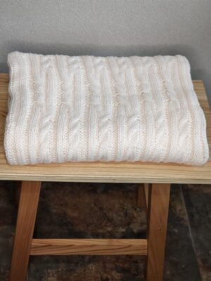 Manta Tejida Nude 1,80×0,90 Aprox