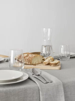 Mantel de gabardina «Lino Gris»