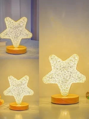 Lampara de Mesa modelo cristal táctil