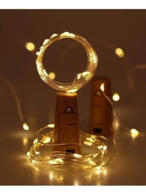 Luz led alambre corcho 2 metros