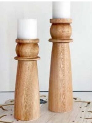 Dúo de Candelabros Ángel