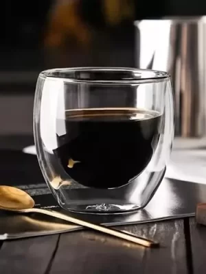 Taza doble vidrio