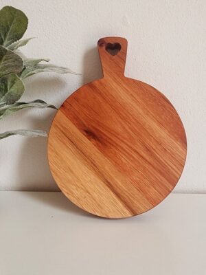 Tabla Circular de Madera "Mila"