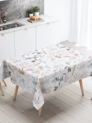 Mantel de gabardina «Hojas Pasteles»