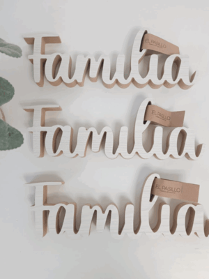 Palabra corporea "FAMILIA"