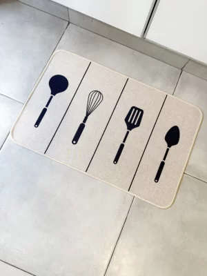 Alfombra de cocina Utensilios