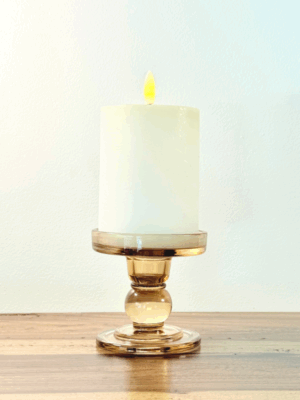 Candelabro "Bola" Champagne