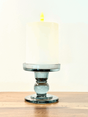 Candelabro "Bola" Azul