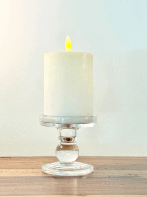 Candelabro "Bola" Transparente