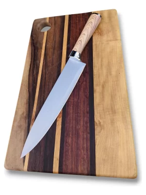 Cuchillo Priority Chef Marron Claro