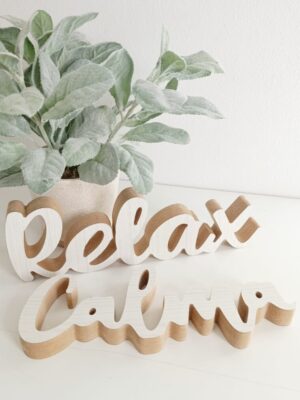 Palabra corporea “RELAX”