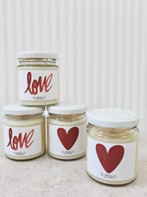 Vela "In Love" en frasco