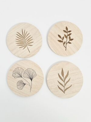 Posavasos “Garden” x 4