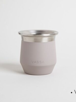 Mate de Acero Inoxidable Gris 230 ML *VASSA