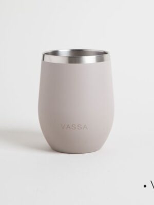 Mate de Acero Inoxidable Gris 350ML *VASSA
