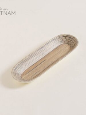 Bandeja de Bamboo Tuan Cream 38X13X4 CM