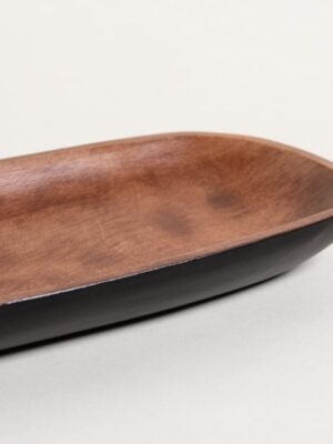 Bandeja Acacia Black 30x9 cm