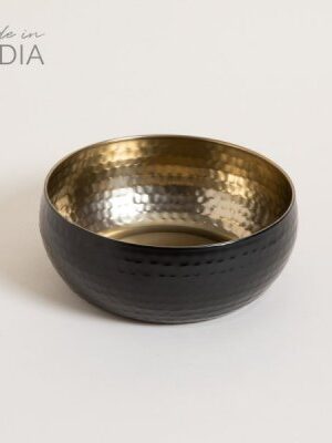 Bowl de Acero Inox Black & Golden