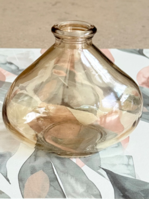 Florero/ difusor bombee Champagne