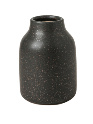 Florero Glase negro